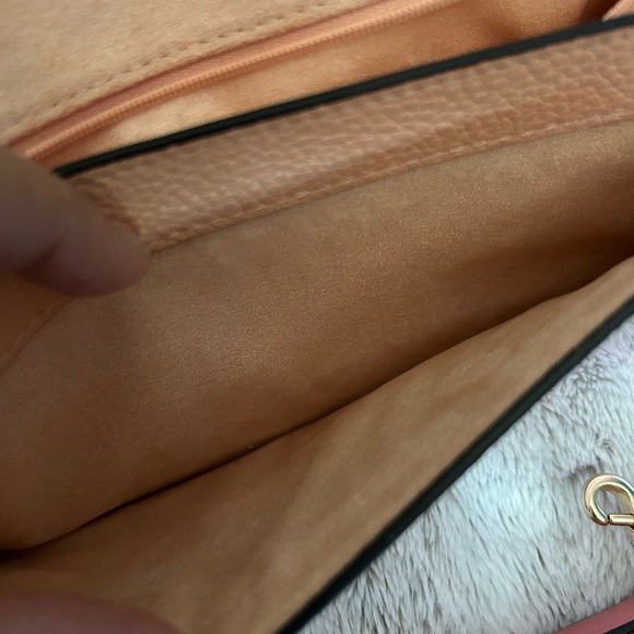 Coach C8607 Georgie Shoulder Bag In Color block IN Blush/Taffy. - Picture 8 of 9